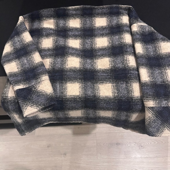 MadewellJacquard Wrap-front Cardigan in plaid women’s Xs - Picture 3 of 3